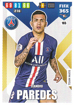 Leandro Paredes Paris Saint-Germain 2020 FIFA 365 #165